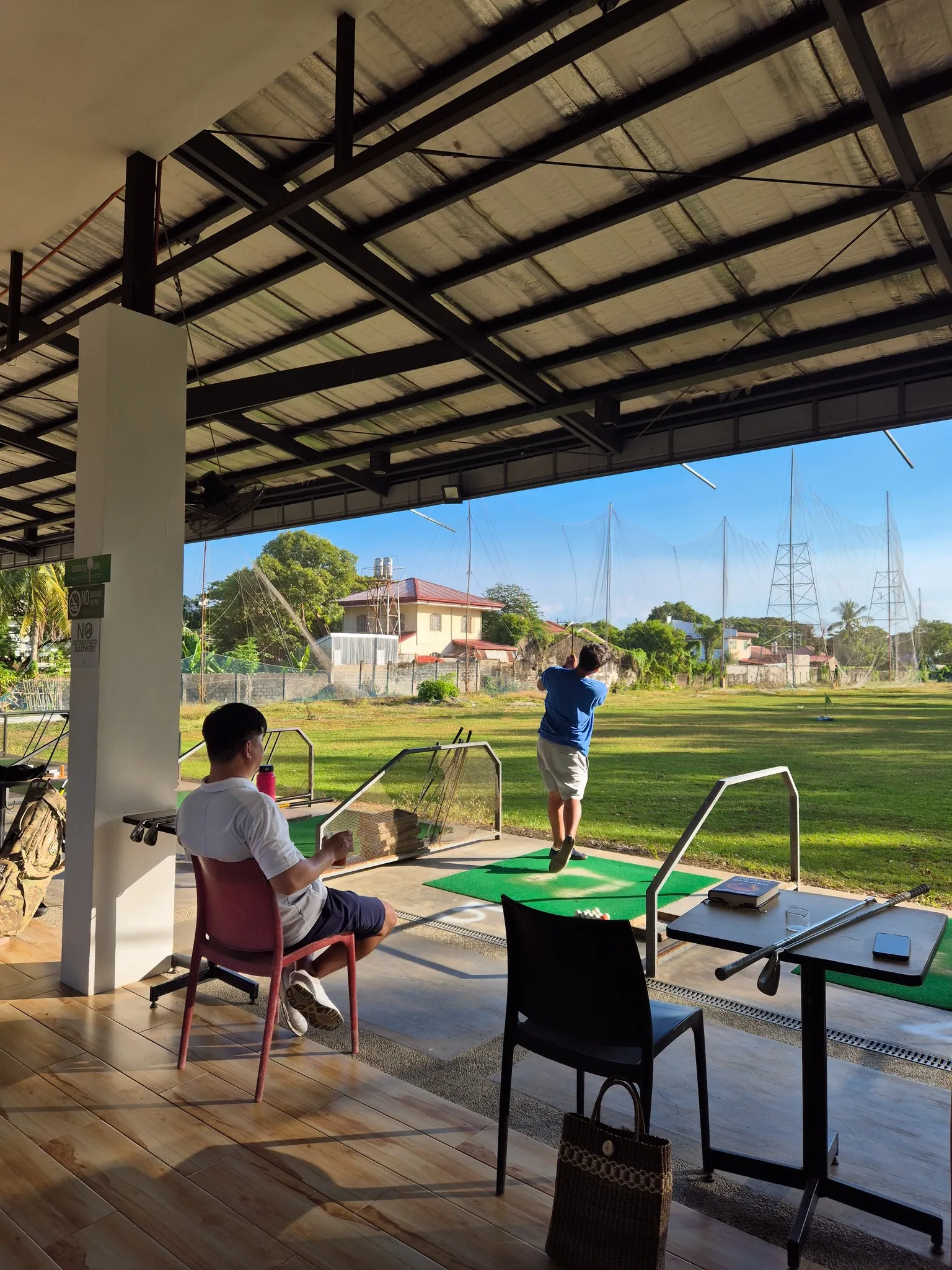 iloilo golf driving range practice
